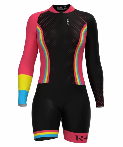 Macaquinho de Ciclismo Feminino Crisântemo