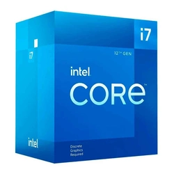 PROCESSADOR INTEL CORE I7-12700F 2.1GHz (TURBO 4.9GHz) 25MB CACHE LGA1700 12° GERACAO BX8071512700F