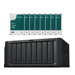 Servidor Nas Synology Diskstation DS1821+ 8 Baias Com 32 TB ( 8 Hds Synology 4tb )