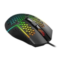 Mouse Gamer Redragon Reaping Plus, 52.000 DPI, Preto, M987P-K V2