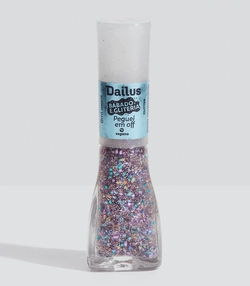 Esmalte Dailus Glitter - Babado E Gliteria - Peguei Em Off 8ml