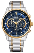 CITIZEN RELÓGIO AN8194-51L  SILV/GOLD/BLUE