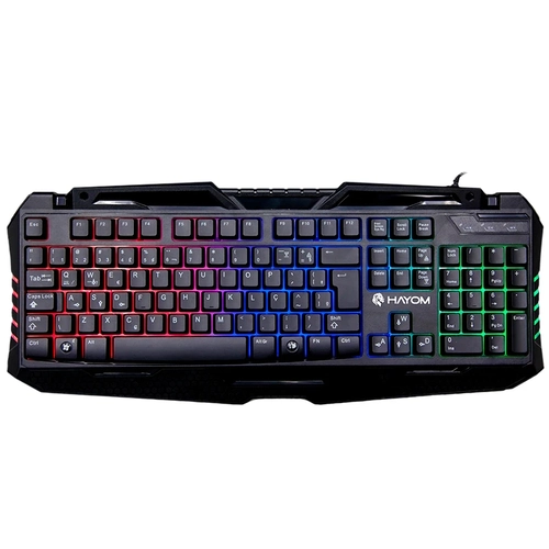 Teclado Gamer Led Cabo 2m Abnt2 Tc3205 Hayom