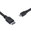 Cabo Pcyes Mini Displayport Macho para Displayport Macho 2 metros Pcyes - PMDDPM-2