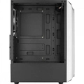 Gabinete Gamer Aerocool Bionic Branco Rgb Lateral Vidro