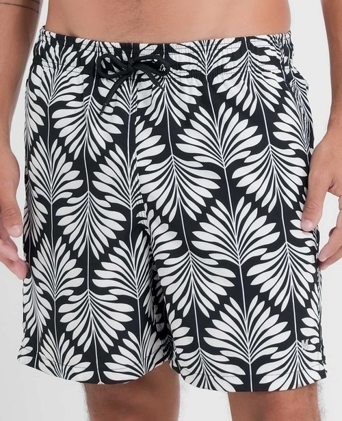 SHORTS ELASTANO ESTAMPADO SECAGEM RÁPIDA  MASH