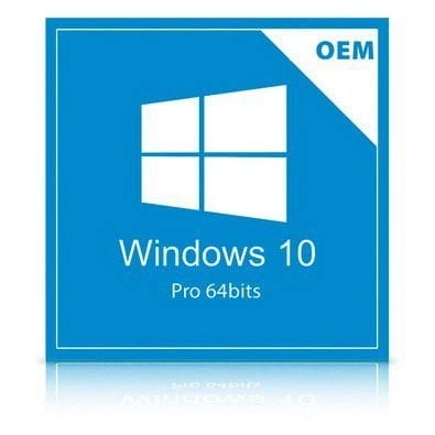 Windows 10 Pro Licença 64 bits COEM Português - FQC-08932
