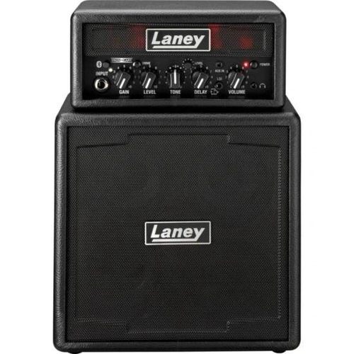 Mini Amplificador De Guitarra Laney Ministack-b-iron Preto