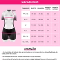 Macaquinho de Ciclismo Feminino Sempre Viva