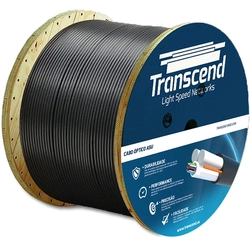 Cabo Optico Speed Star Asu80 Tubo Unico - 6f Bobina 2km