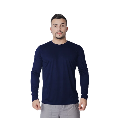 camiseta com manga longa com tratamento uv 50