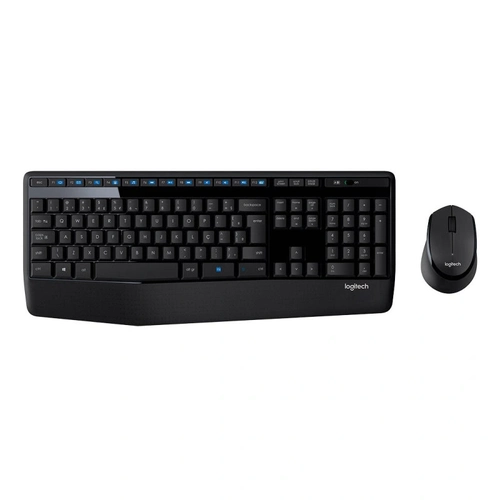 Kit Teclado e Mouse Logitech Mk345 Preto Sem Fio - 920-007821