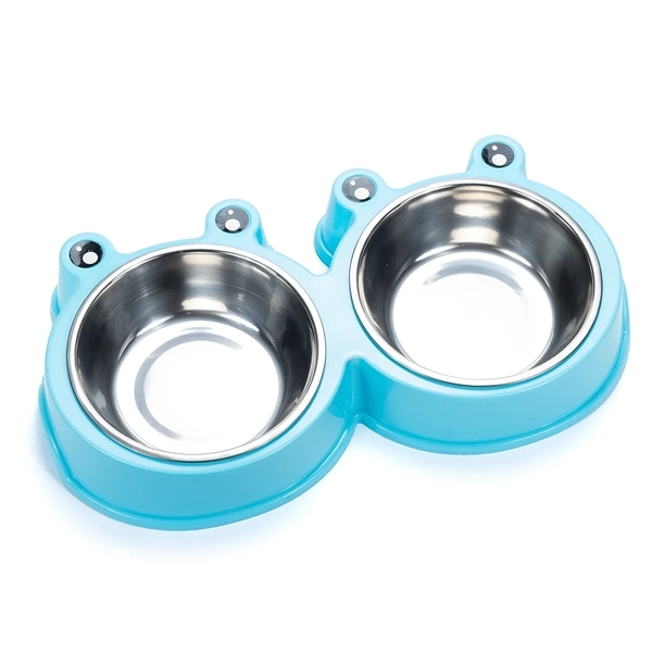 Comedouro Bebedouro Sapo para Cães e Gatos