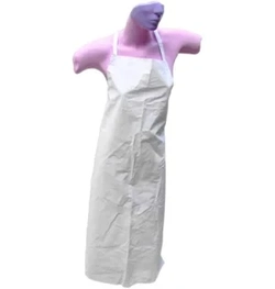 avental pvc branco