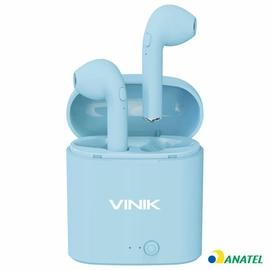 Fone de Ouvido Bluetooth Easy W1+ Tws True Wireless - Azul