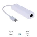 Cabo Adaptador Usb-C Tipo-C Para RJ45 10-100 Mbps - JC-TYC-R01