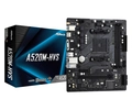 Placa Mãe Asrock Am4 A520m-hvs 2xddr4 Dimm 64gb 2xusb2.0 4xusb3.2 1xm.2 Hdmi/d-sub Rede Giga 1xpcie