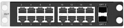Placa Sending Card Novastar 4k H-16xrj45+2fiber Card4k i