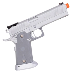 Pistola de Airsoft à Gás GBB Green Gás M1911 TI  Full Metal Blowback 6mm QGK