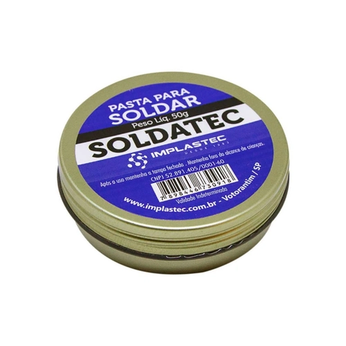 Pasta P/ Solda Soldatec 50g Implastec