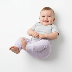 Mijão 100% Algodão Bebê Taita Unissex - Lilás