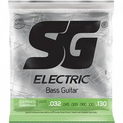 Encordoamento Para Baixo 6 Cordas 0.32 Light Sg