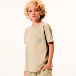 Conjunto Camiseta e Bermuda De Moletom Hering Masculino - Verde