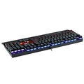 Teclado Mecânico Gamer T-Dagger Destroyer LED Rainbow Anti-Ghosting Switch Vermelho Preto - T-TGK305-RD