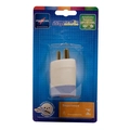 Plug Adaptador Reverso 2p+t 15a/250v P/pino Chato Blister 1634 Daneva