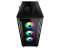 Gabinete Gamer Cougar DUOFACE PRO RGB, Vidro Temperado, E-ATX, 4x Fans ARGB, Preto, 385AD10.0001