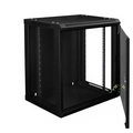 Rack Mini 19 Evus Ev-dw6412 12u x 600 x 450mm De Parede Preto