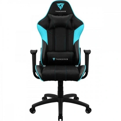Cadeira Gamer Thunderx3 EC3 Cyan Preta/ciano