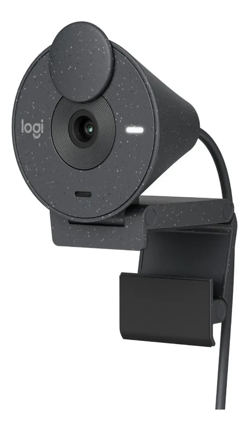 Webcam Logitech Brio 300 Grafite Full Hd 960-001413-v