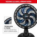 Ventilador De Mesa Arno X-treme 7 40cm 150w Ve70 127v
