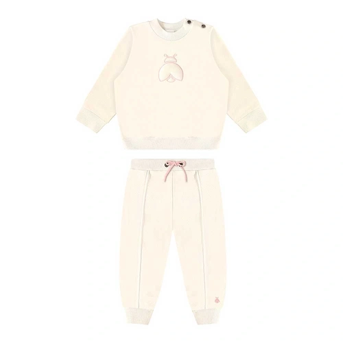 Conjunto Moletom Felpado Joaninha Calça com Cordão Somnii - Feminino