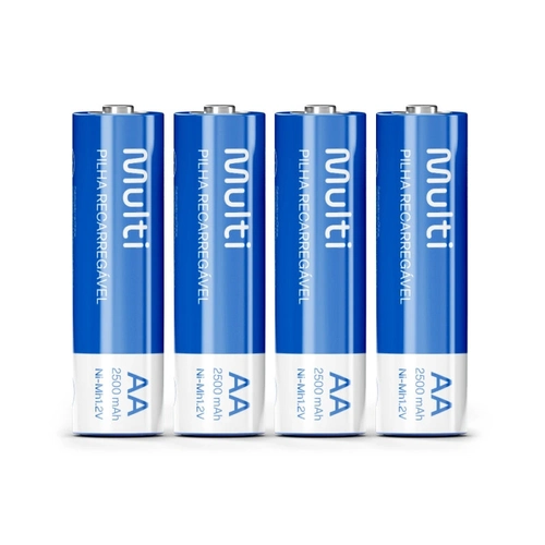 Pilha Recarregavel Aa 2500mah C/4 Cb052