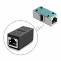 Adaptador Emenda P/ Rj45 Cat5 (blindada) Pct C/ 10 Un Ref: Sigma-p501