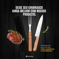 Kit Churrasco 3 Peças Aço Inox e Estojo Resistente Grillrelax