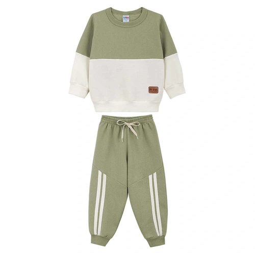 Conjunto Blusão e Calça Moletom Lik Kids - Masculino
