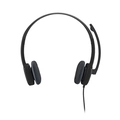 Headset Logitech H151 Preto Estéreo Analógico 981-000587