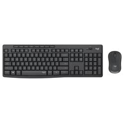 Kit Teclado e Mouse Sem Fio Logitech Mk295 Wireless Silent Preto - 920009793