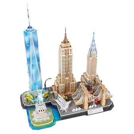 Castelo de Neuschwanstein como um quebra-cabeça 3D Revell 00151 na