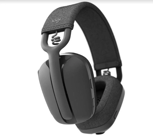 Headset Logitech Zone Vibe 100 Grafite S/ Fio 981-001214
