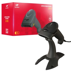 Leitor De Código De Barras C3Tech Usb - Lb-50bk