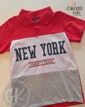 camisa polo vermelha new york