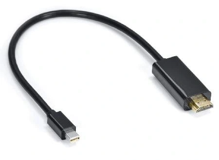 Cabo Adaptador/conversor Mini Displayport Macho para Hdmi Macho 30 Cm