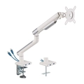 Suporte de Monitor Articulado C/ Mola Mecanica 17'' a 32'' C/ Usb 3.0 - Branco - Sm-049b
