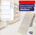 Etiqueta Térmica, Medida 10x5cm
