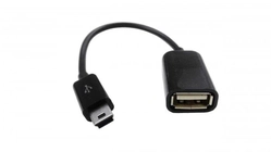 CABO ADAPTADOR USB FEMEA X MINI USB MACHO