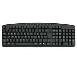 Teclado PowerX Multimídia Usb Preto - KB-260M